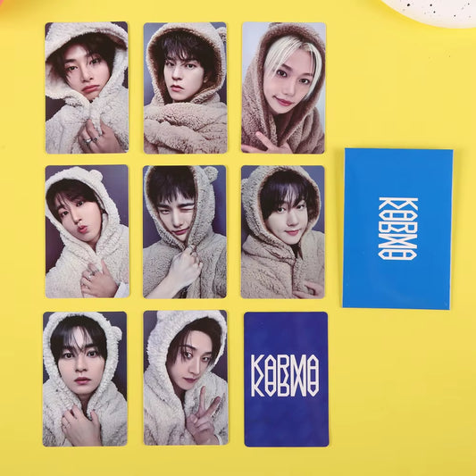 KPOP Idol LOMO Freebies! StrayKids KARMA Lomo Cards Photobook Collection Card Poster Postcard Photos Gift