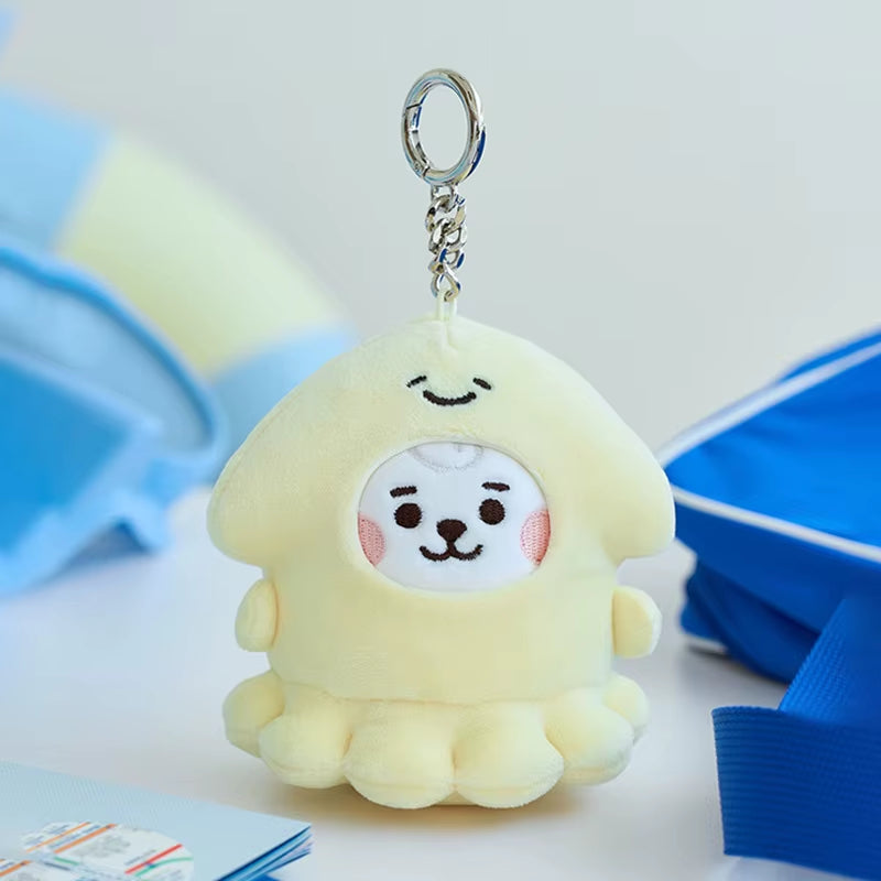 BT21 Inspired BTS Plush! Ocean Friends Plush Doll Bag Pendant Collection