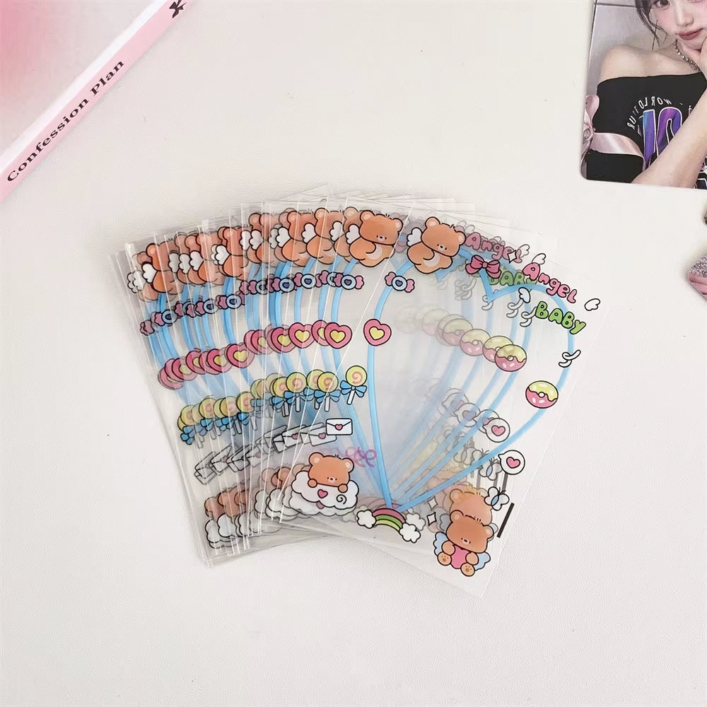 20Pcs Kawaii Animal Frame 3Inch Cards Cover Photo Cards Decoration Package