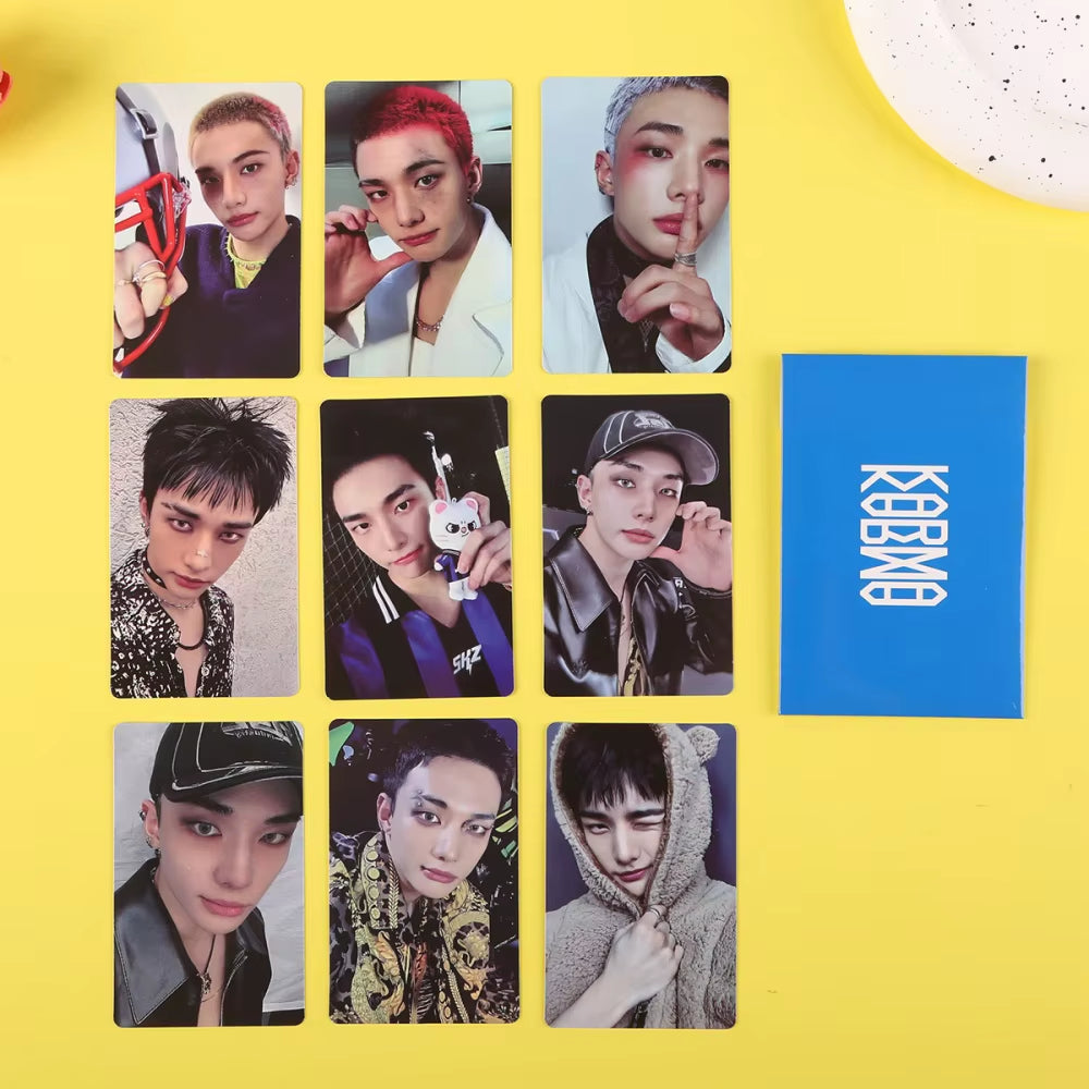 KPOP Idol LOMO Freebies! StrayKids KARMA Lomo Cards Photobook Collection Card Poster Postcard Photos Gift