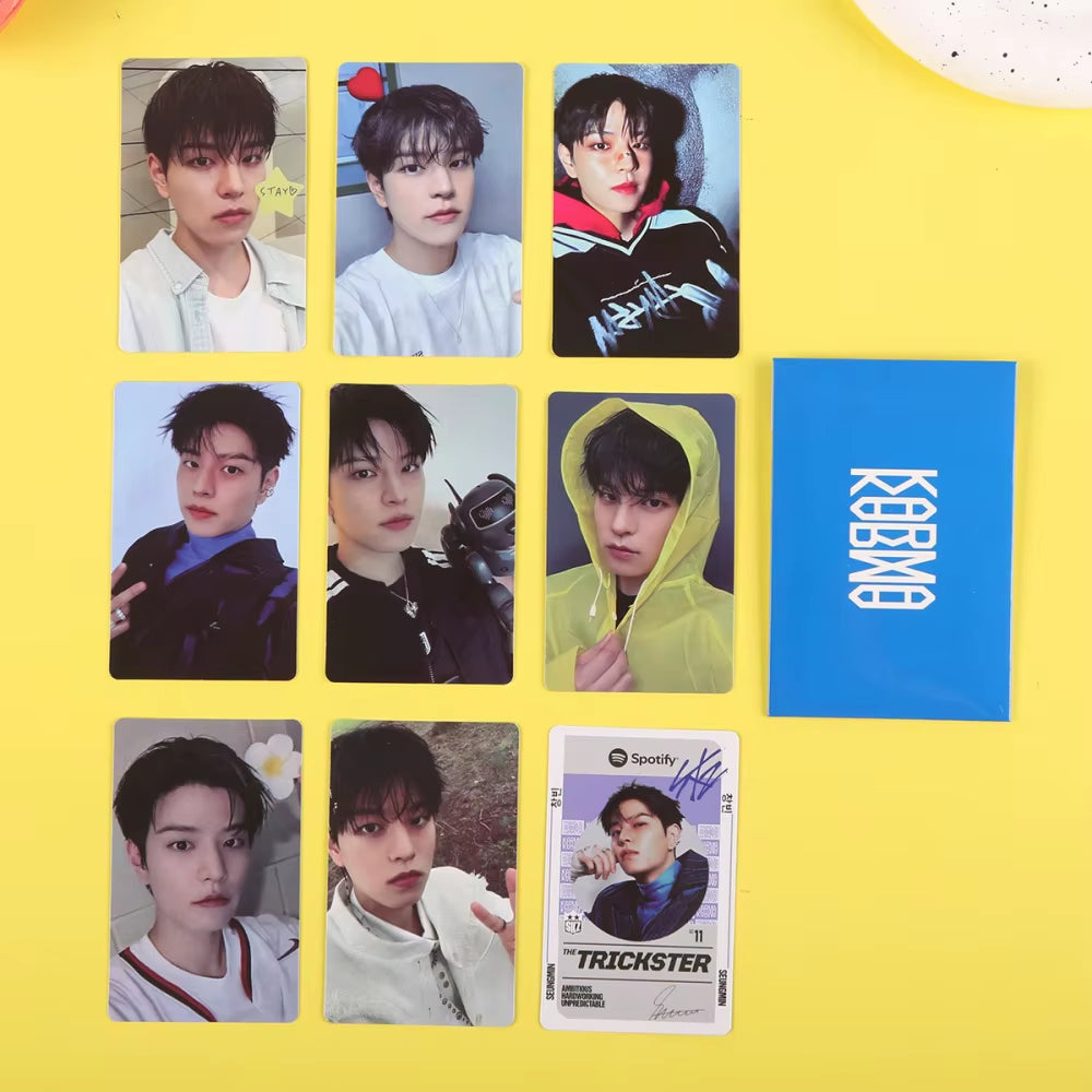 KPOP Idol LOMO Freebies! StrayKids KARMA Lomo Cards Photobook Collection Card Poster Postcard Photos Gift