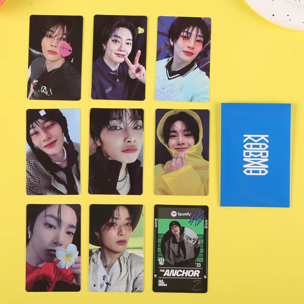 KPOP Idol LOMO Freebies! StrayKids KARMA Lomo Cards Photobook Collection Card Poster Postcard Photos Gift