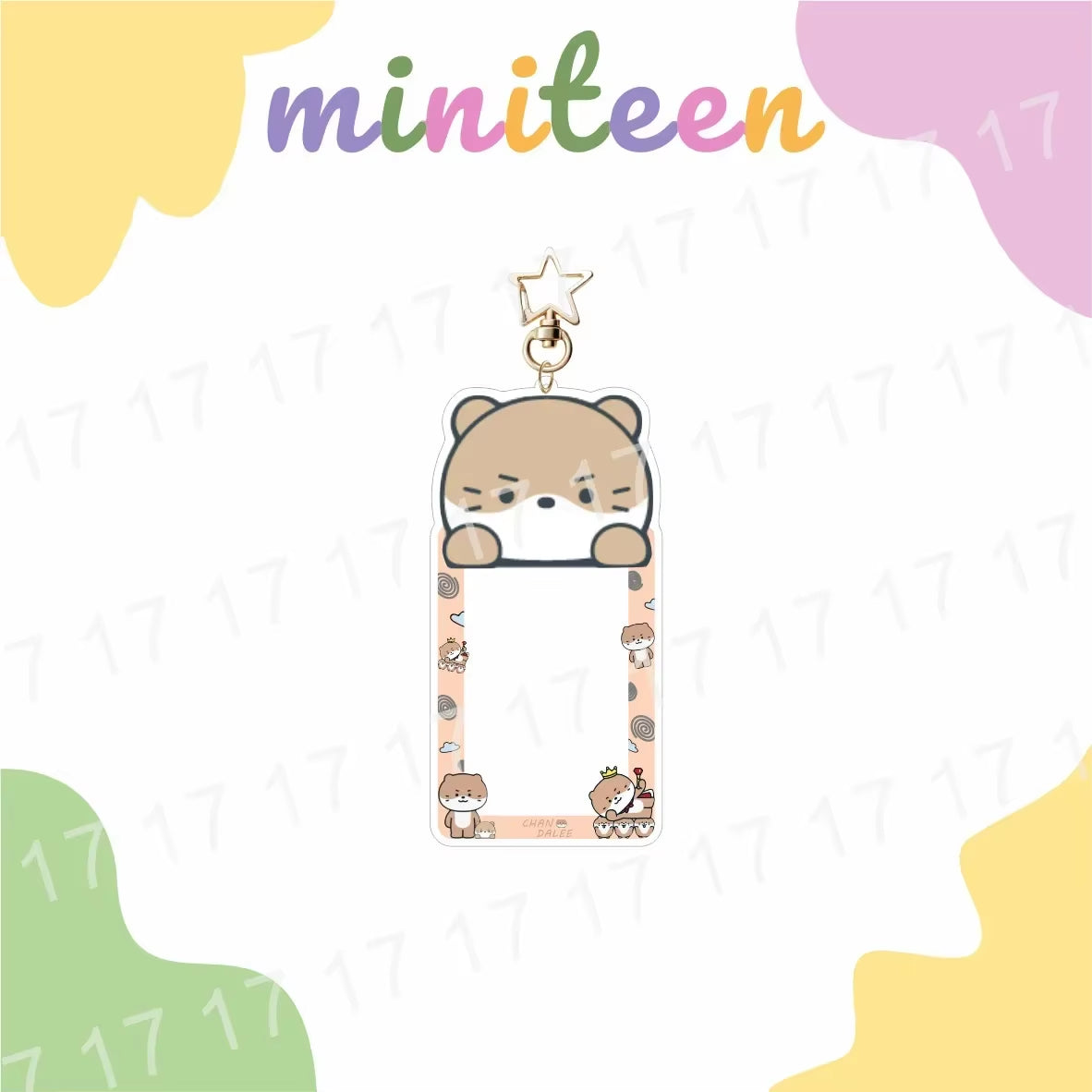 13Pcs Kpop Miniteen 17 Card Holder Keychain S.COUPS JEONGHAN JOSHUA JUN HOSHI Kawaii LOMO Card Cover Christmas Gift Fans Keyring