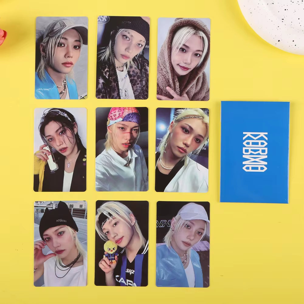 KPOP Idol LOMO Freebies! StrayKids KARMA Lomo Cards Photobook Collection Card Poster Postcard Photos Gift