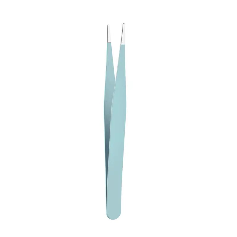 Stainless Steel Tweezers Scrapbook Sticker Tape Picking Straight Head Elbow Tweezers DIY Junk Journal Album Crafts Supplies
