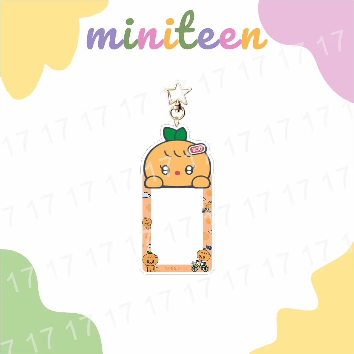 13Pcs Kpop Miniteen 17 Card Holder Keychain S.COUPS JEONGHAN JOSHUA JUN HOSHI Kawaii LOMO Card Cover Christmas Gift Fans Keyring
