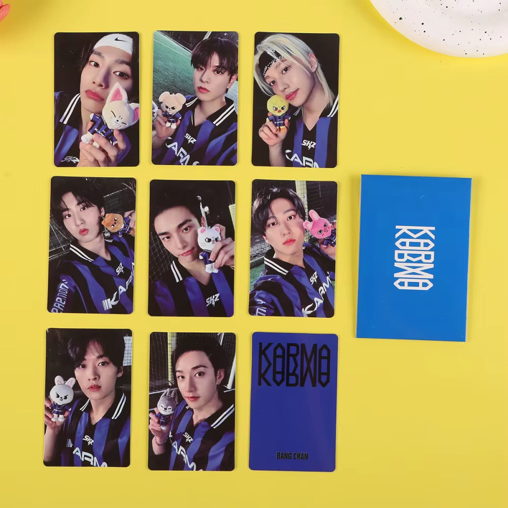 KPOP Idol LOMO Freebies! StrayKids KARMA Lomo Cards Photobook Collection Card Poster Postcard Photos Gift