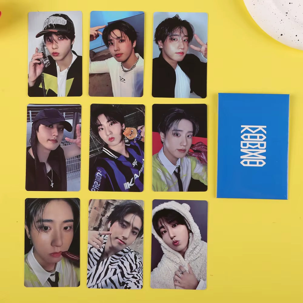 KPOP Idol LOMO Freebies! StrayKids KARMA Lomo Cards Photobook Collection Card Poster Postcard Photos Gift