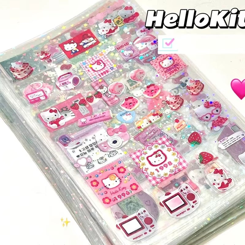Toploader Deco Kit! 5Pcs Sanrio Inspired Sticker Sets
