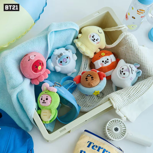 BT21 Inspired BTS Plush! Ocean Friends Plush Doll Bag Pendant Collection