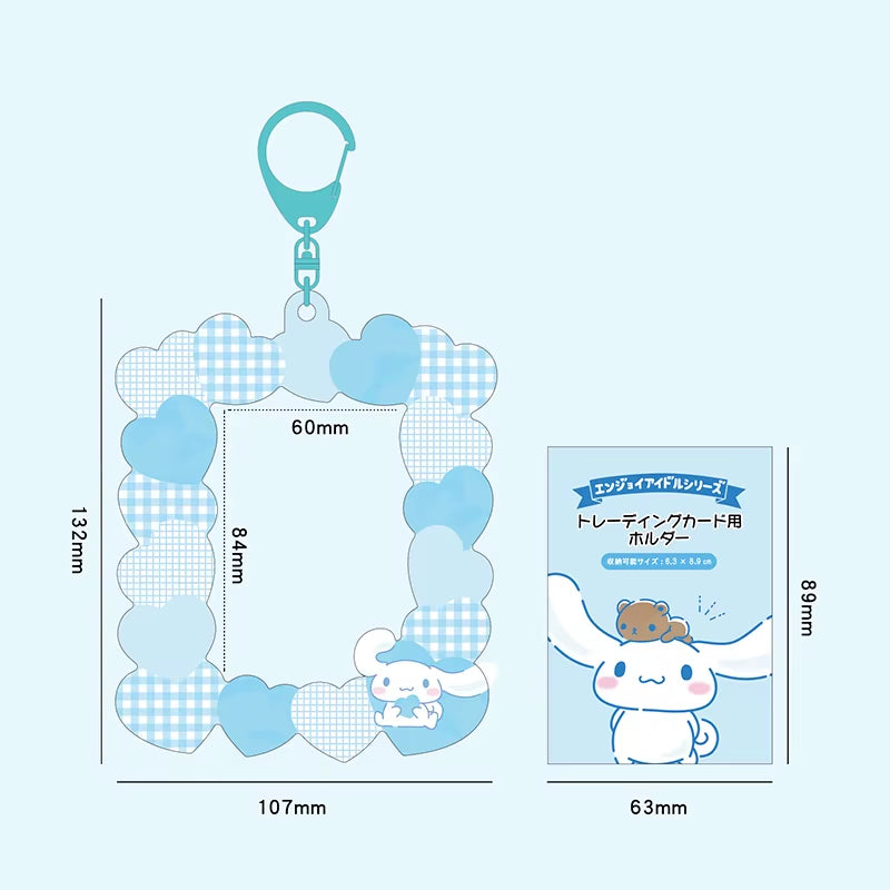Sanrio Inspired Photocard Holder! Id Card Holder Keychain/keyring bag charm