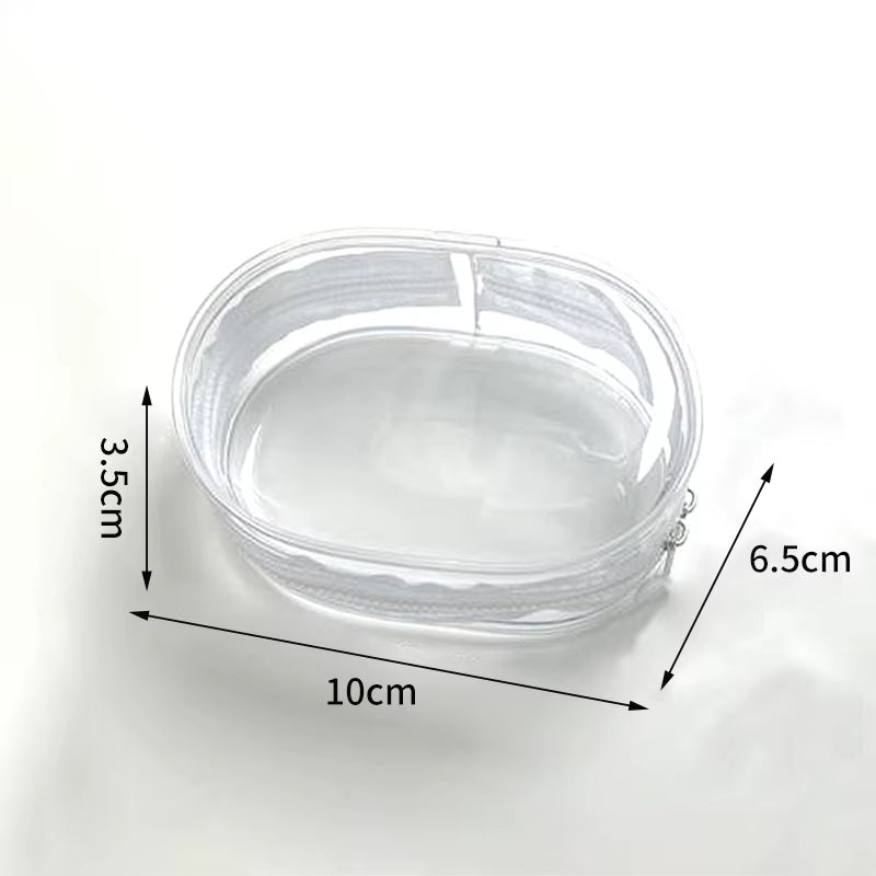 Small Doll Storage Bag Outdoor Doll Bag Waterproof Portable Carrying Case PVC Clear Doll Hanging Display Bag Dust Drying Bag