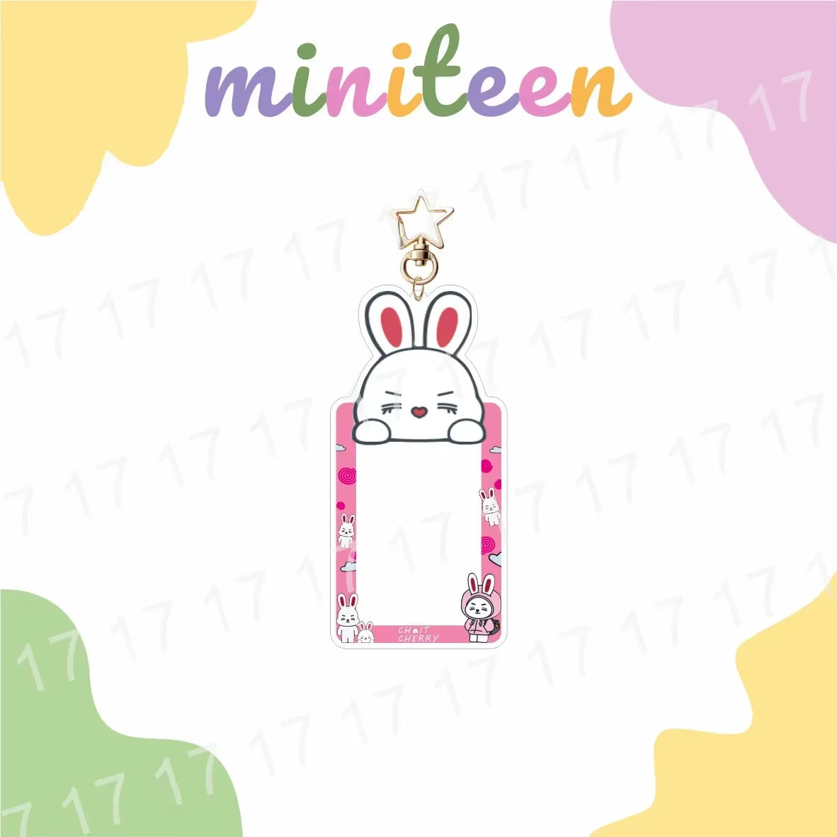 13Pcs Kpop Miniteen 17 Card Holder Keychain S.COUPS JEONGHAN JOSHUA JUN HOSHI Kawaii LOMO Card Cover Christmas Gift Fans Keyring