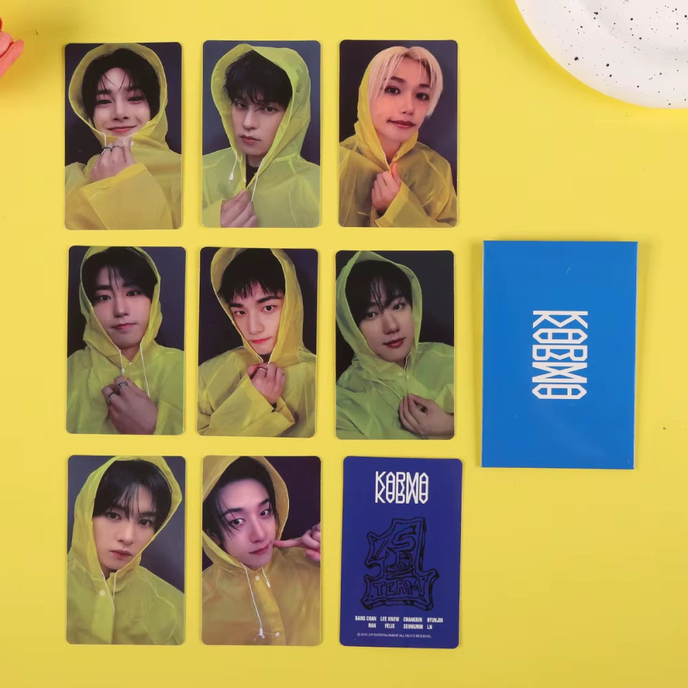 KPOP Idol LOMO Freebies! StrayKids KARMA Lomo Cards Photobook Collection Card Poster Postcard Photos Gift