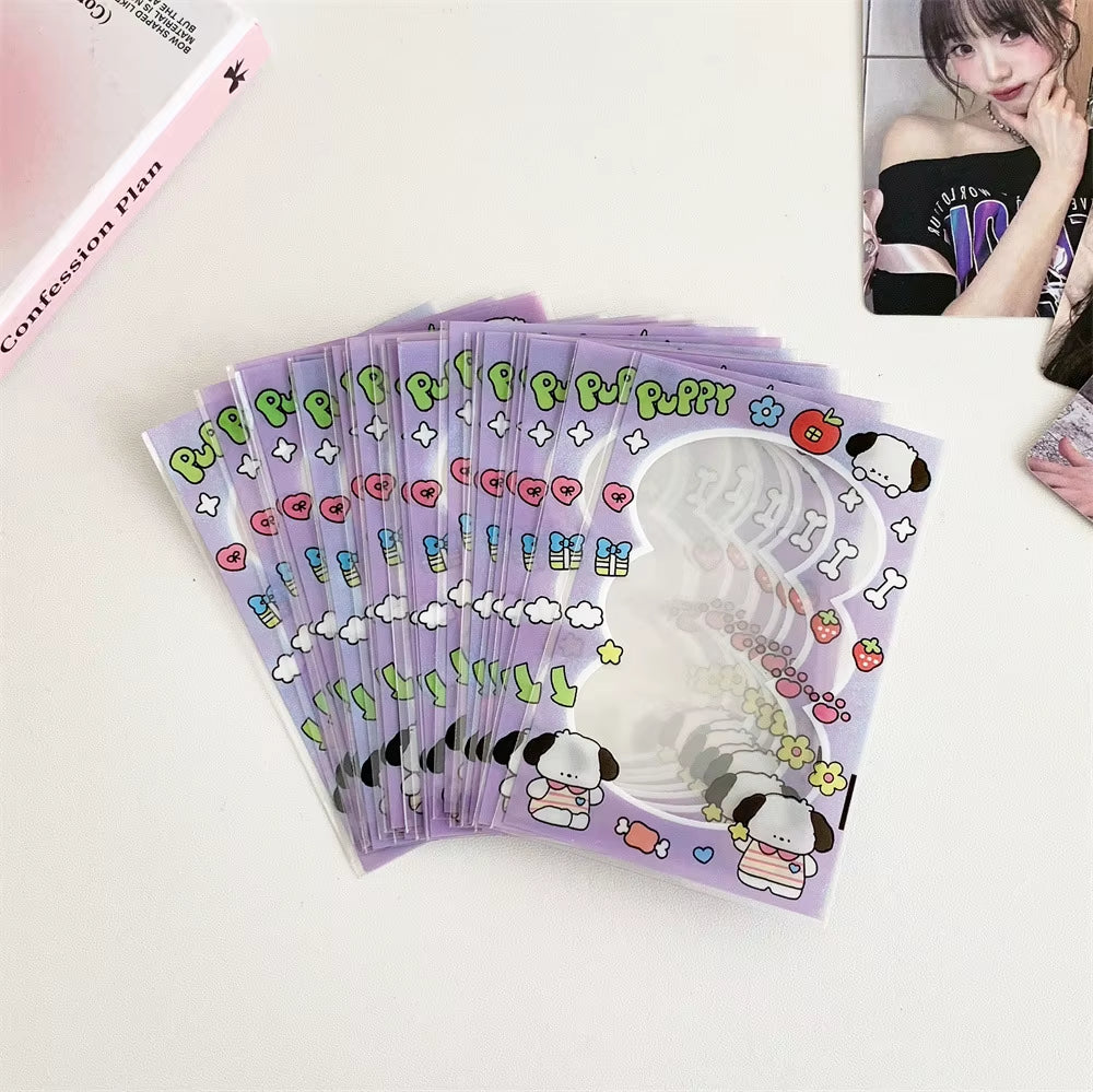 20Pcs Kawaii Animal Frame 3Inch Cards Cover Photo Cards Decoration Package