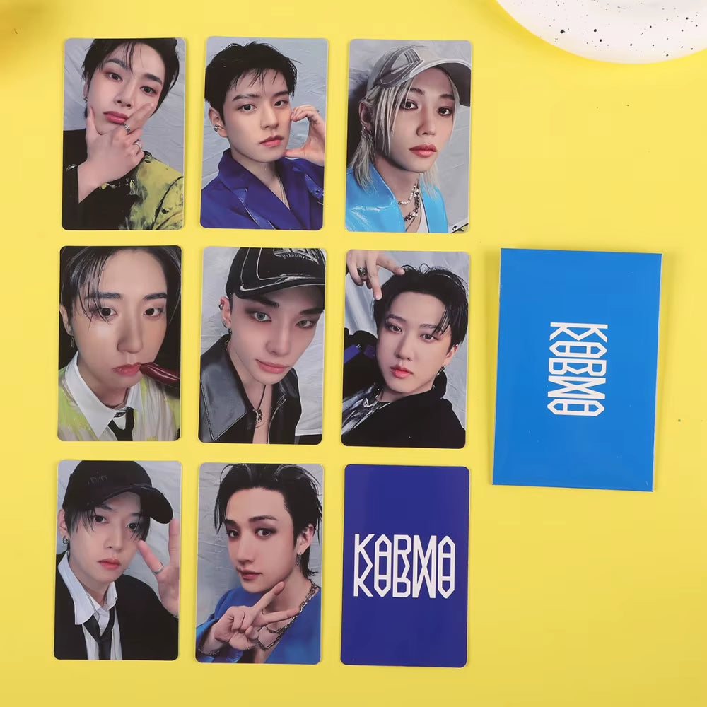 KPOP Idol LOMO Freebies! StrayKids KARMA Lomo Cards Photobook Collection Card Poster Postcard Photos Gift