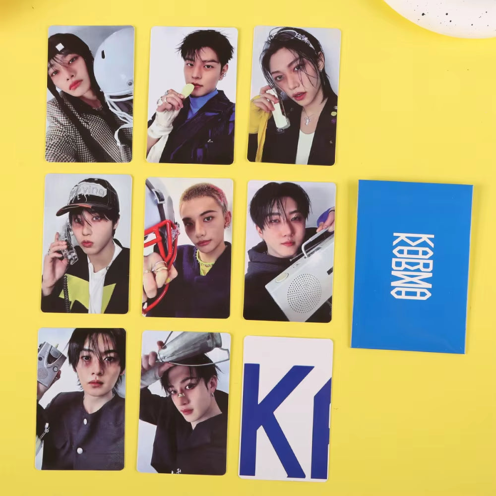 KPOP Idol LOMO Freebies! StrayKids KARMA Lomo Cards Photobook Collection Card Poster Postcard Photos Gift