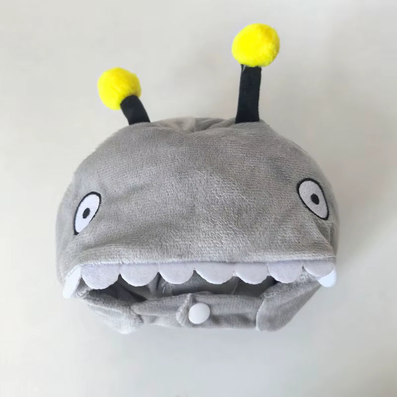 For 20Cm Cotton Idol Doll Hat Capybara/Pig/Frog/Duck Hat Cute Doll Accessories Foxes/Bee Headband Kids Girls Birthday Gifts