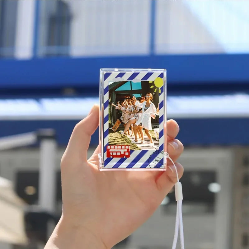 10 Pcs/Set Creative Cute Diy 3 Inch Polaroid Photo Decorative Border Stickers Small Card Decorative Stickers