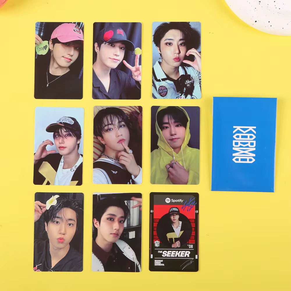 KPOP Idol LOMO Freebies! StrayKids KARMA Lomo Cards Photobook Collection Card Poster Postcard Photos Gift