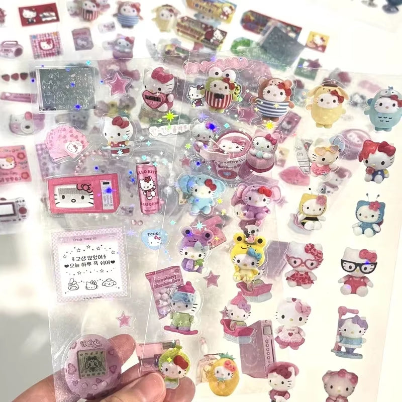 Toploader Deco Kit! 5Pcs Sanrio Inspired Sticker Sets