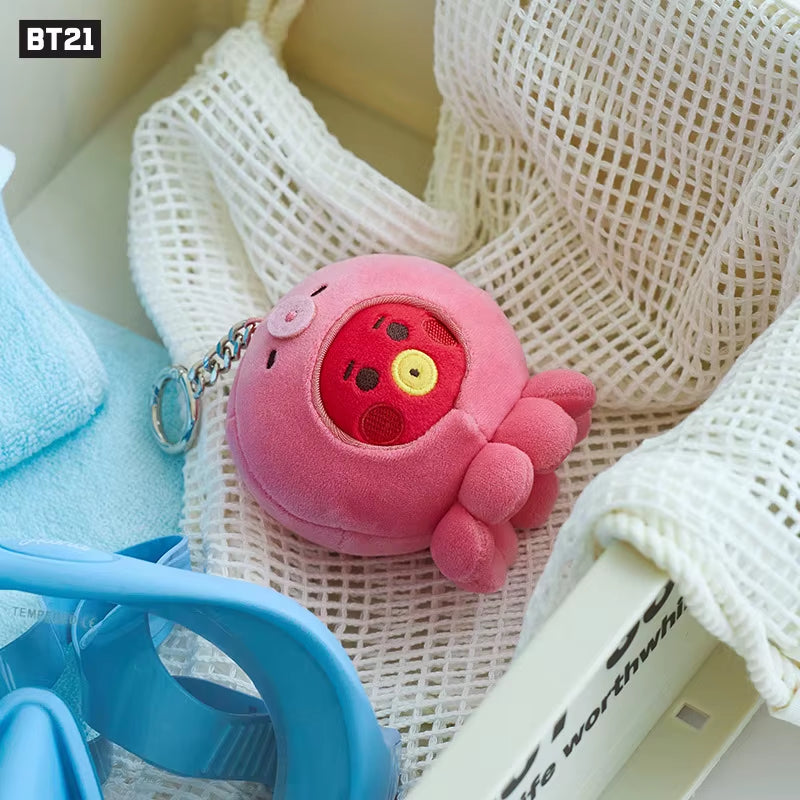 BT21 Inspired BTS Plush! Ocean Friends Plush Doll Bag Pendant Collection