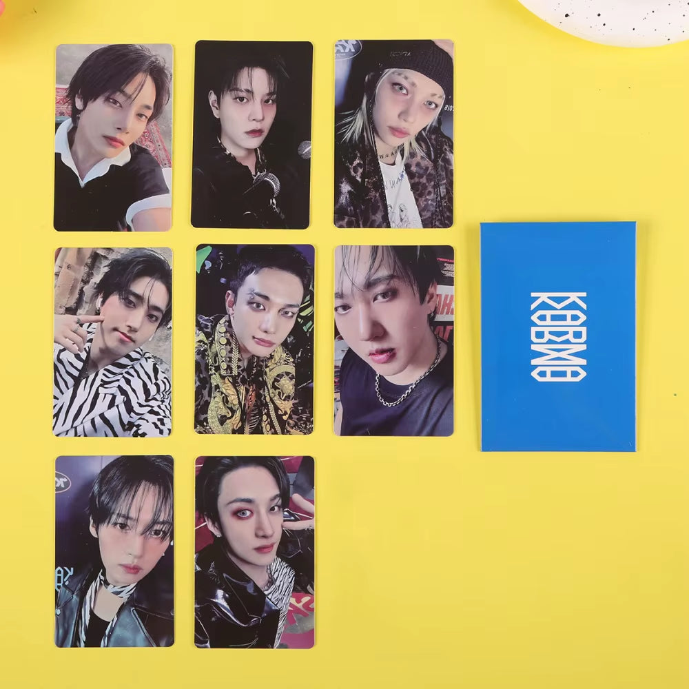 KPOP Idol LOMO Freebies! StrayKids KARMA Lomo Cards Photobook Collection Card Poster Postcard Photos Gift