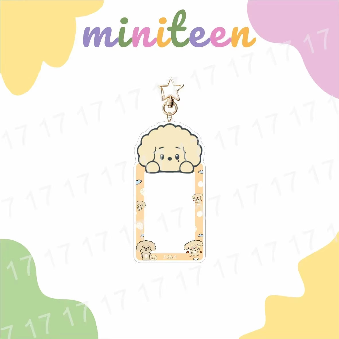 13Pcs Kpop Miniteen 17 Card Holder Keychain S.COUPS JEONGHAN JOSHUA JUN HOSHI Kawaii LOMO Card Cover Christmas Gift Fans Keyring