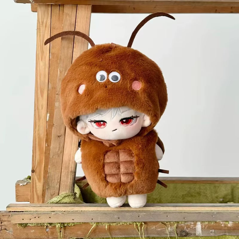 For 20Cm Cotton Idol Doll Hat Capybara/Pig/Frog/Duck Hat Cute Doll Accessories Foxes/Bee Headband Kids Girls Birthday Gifts