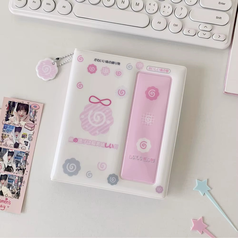 INS Style Korean Cartoon Life 4 Cut Album 6-Inch Postcard Storage Book Photo Sticker Album Polaroid Photo Collectors Album