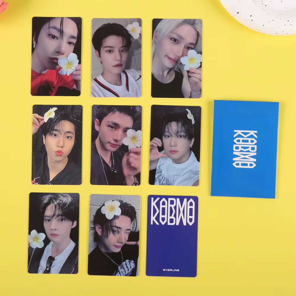 KPOP Idol LOMO Freebies! StrayKids KARMA Lomo Cards Photobook Collection Card Poster Postcard Photos Gift