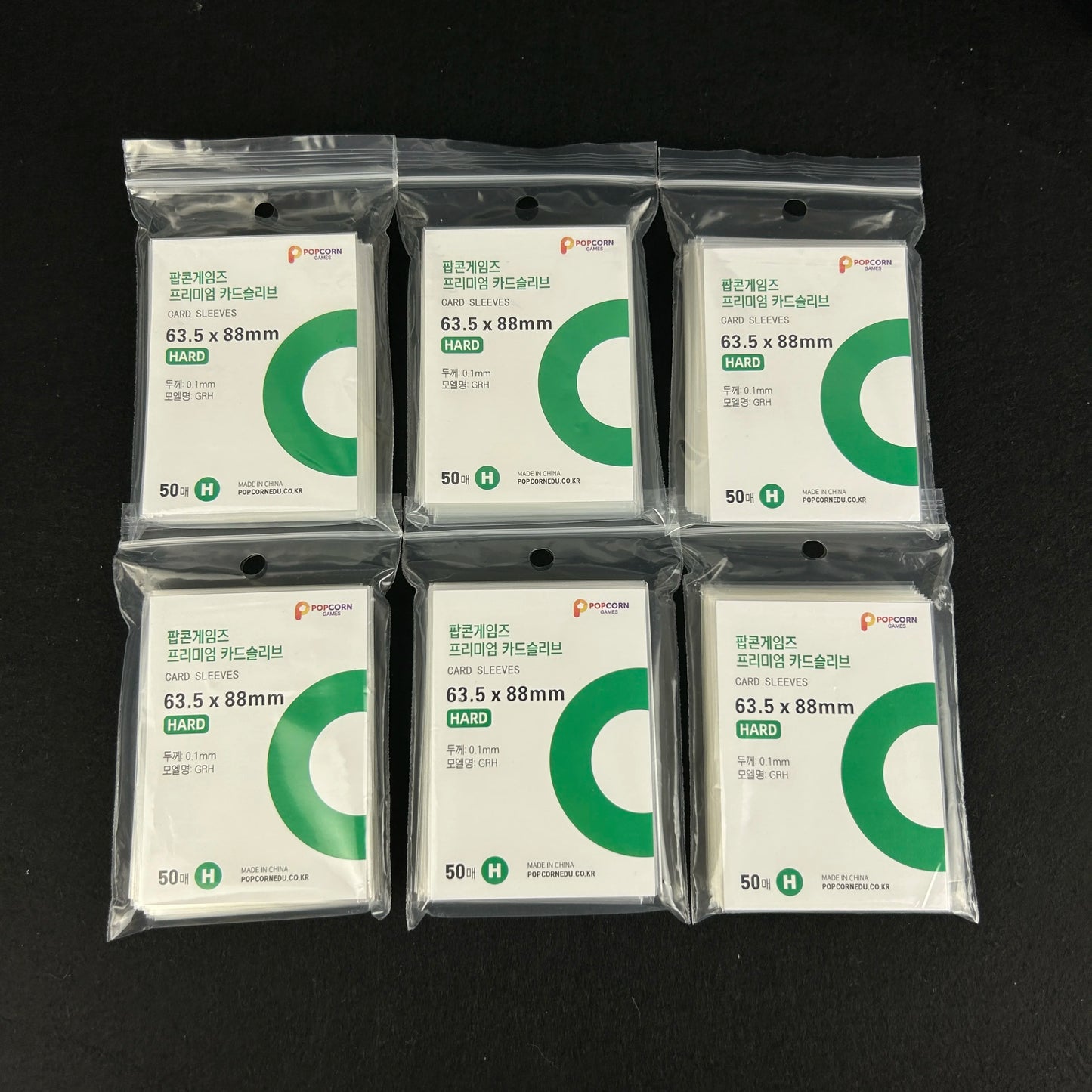 50Pcs Korea Card Sleeves HD Clear Kpop Idol Card Protective Sleeve PVC Free