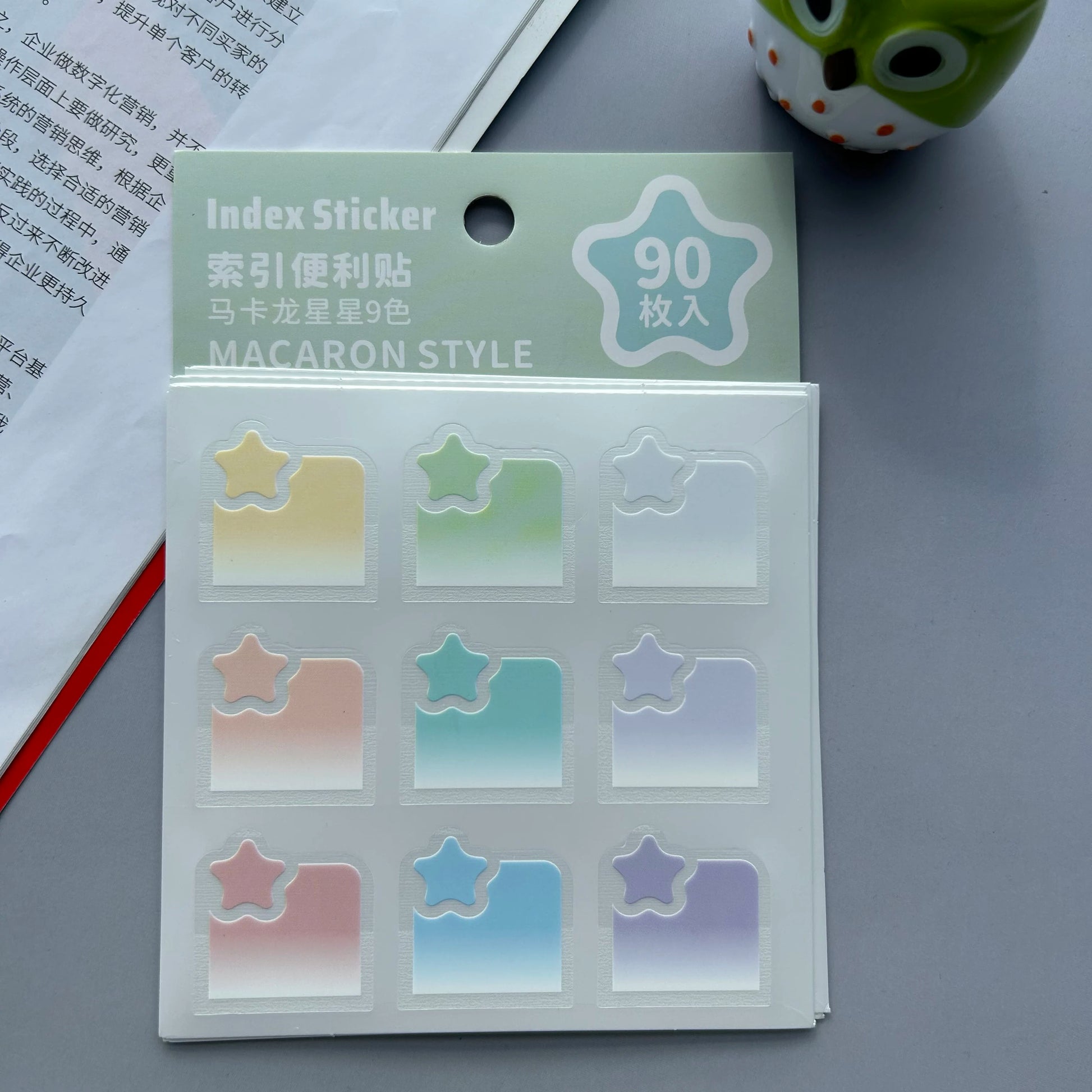 1 Packs Transparent Note Book Tabs Index Creative Memo Pads Sticky Schooloffice Stationery Self-Adhesive Stickers
