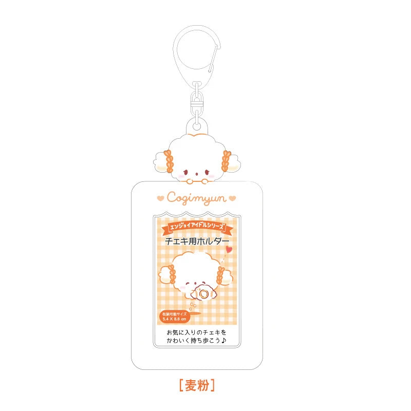 Sanrios PhotoCard Storage Case <3 Card Holder Keychain/Keyring/Bag Charn