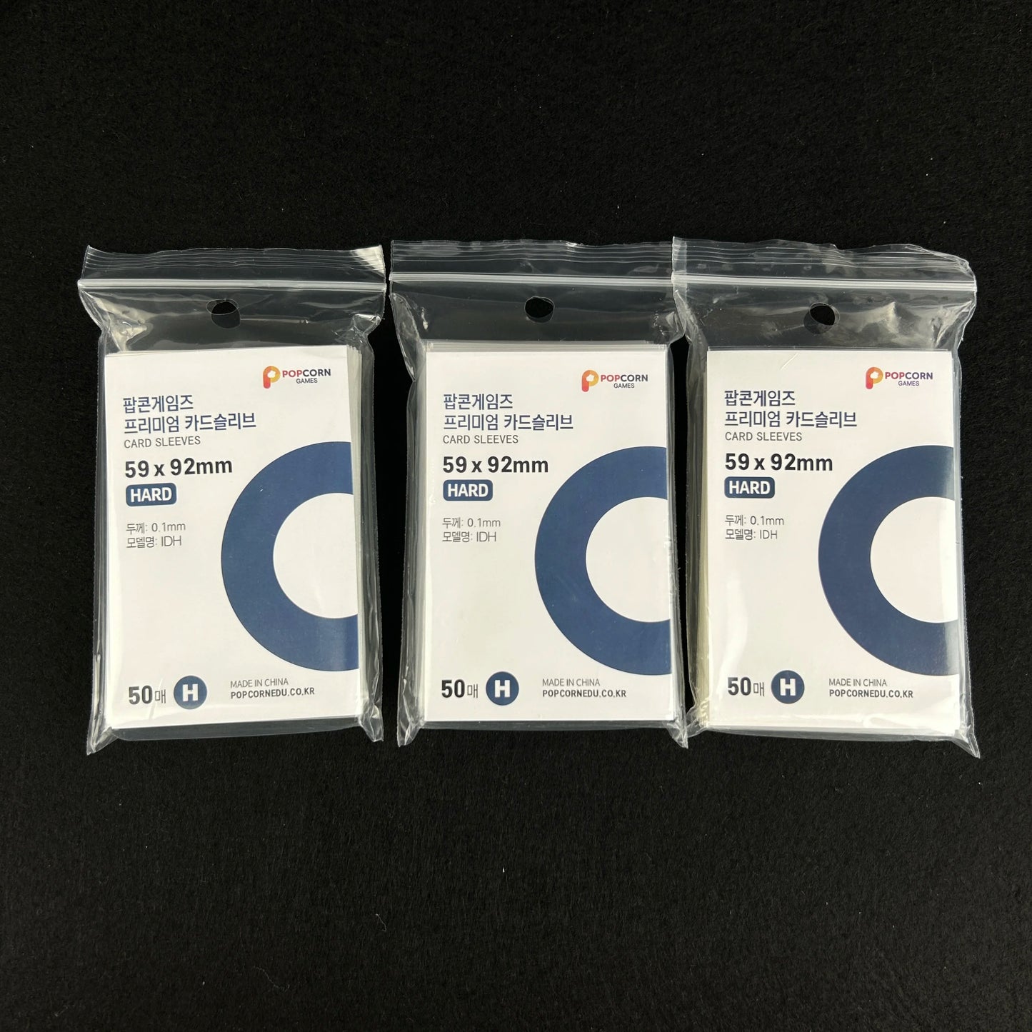 50Pcs Korea Card Sleeves HD Clear Kpop Idol Card Protective Sleeve PVC Free