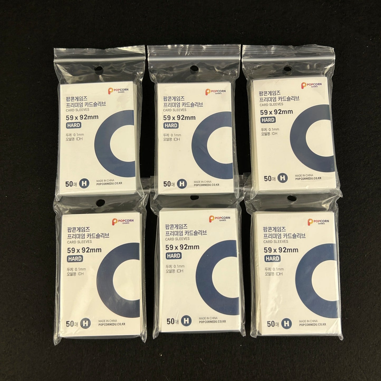 50Pcs Korea Card Sleeves HD Clear Kpop Idol Card Protective Sleeve PVC Free