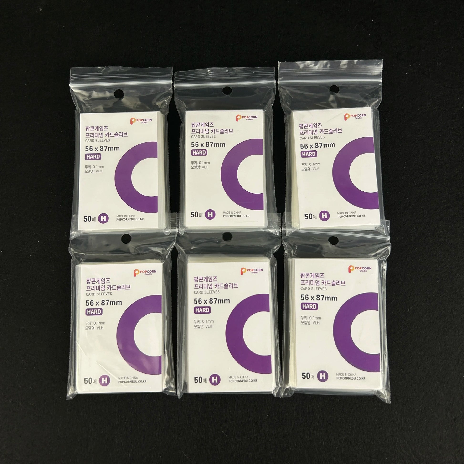 50Pcs Korea Card Sleeves HD Clear Kpop Idol Card Protective Sleeve PVC Free