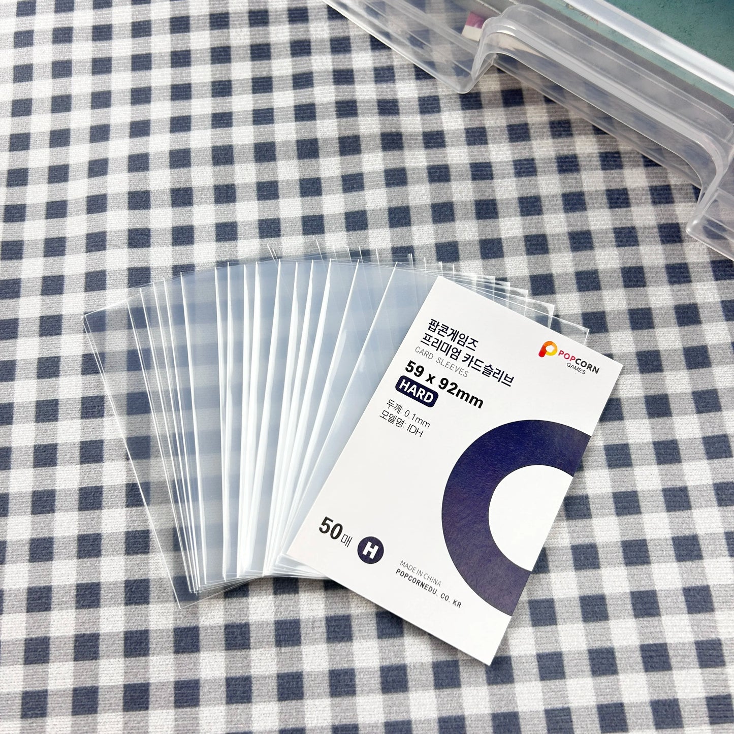 50Pcs Korea Card Sleeves HD Clear Kpop Idol Card Protective Sleeve PVC Free