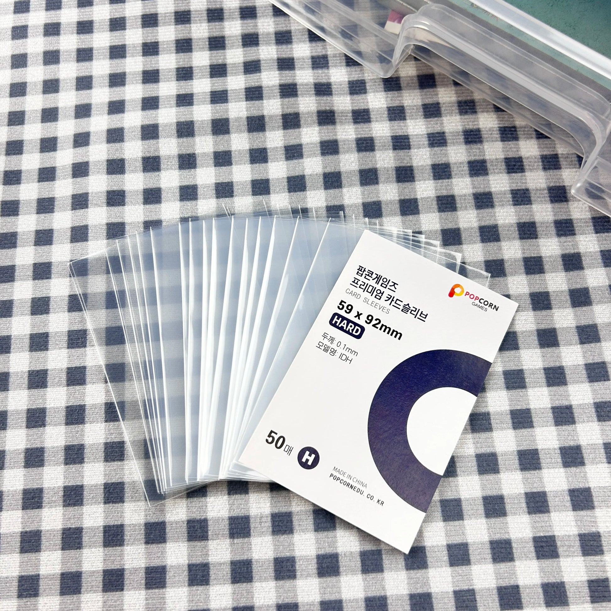50Pcs Korea Card Sleeves HD Clear Kpop Idol Card Protective Sleeve PVC Free
