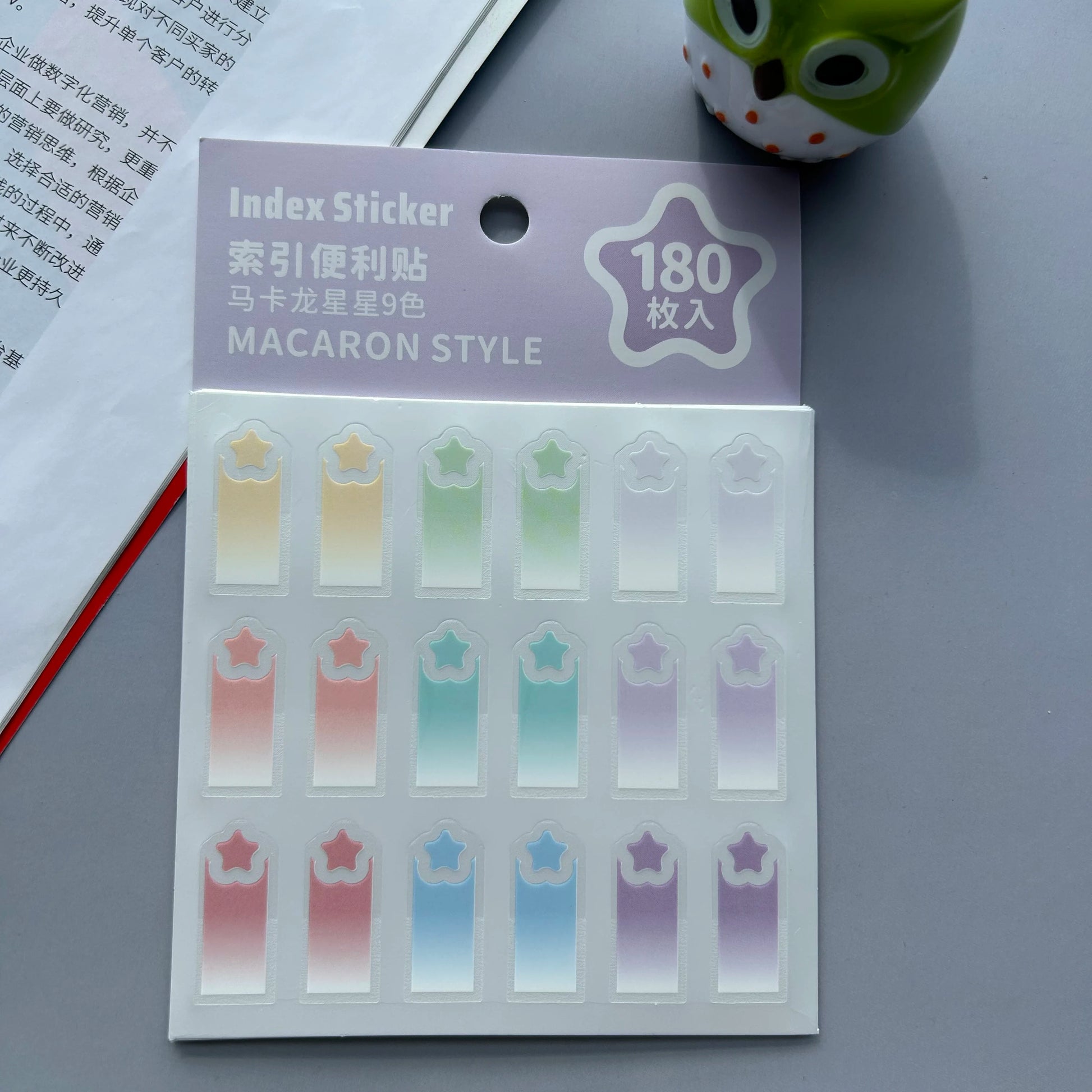 1 Packs Transparent Note Book Tabs Index Creative Memo Pads Sticky Schooloffice Stationery Self-Adhesive Stickers