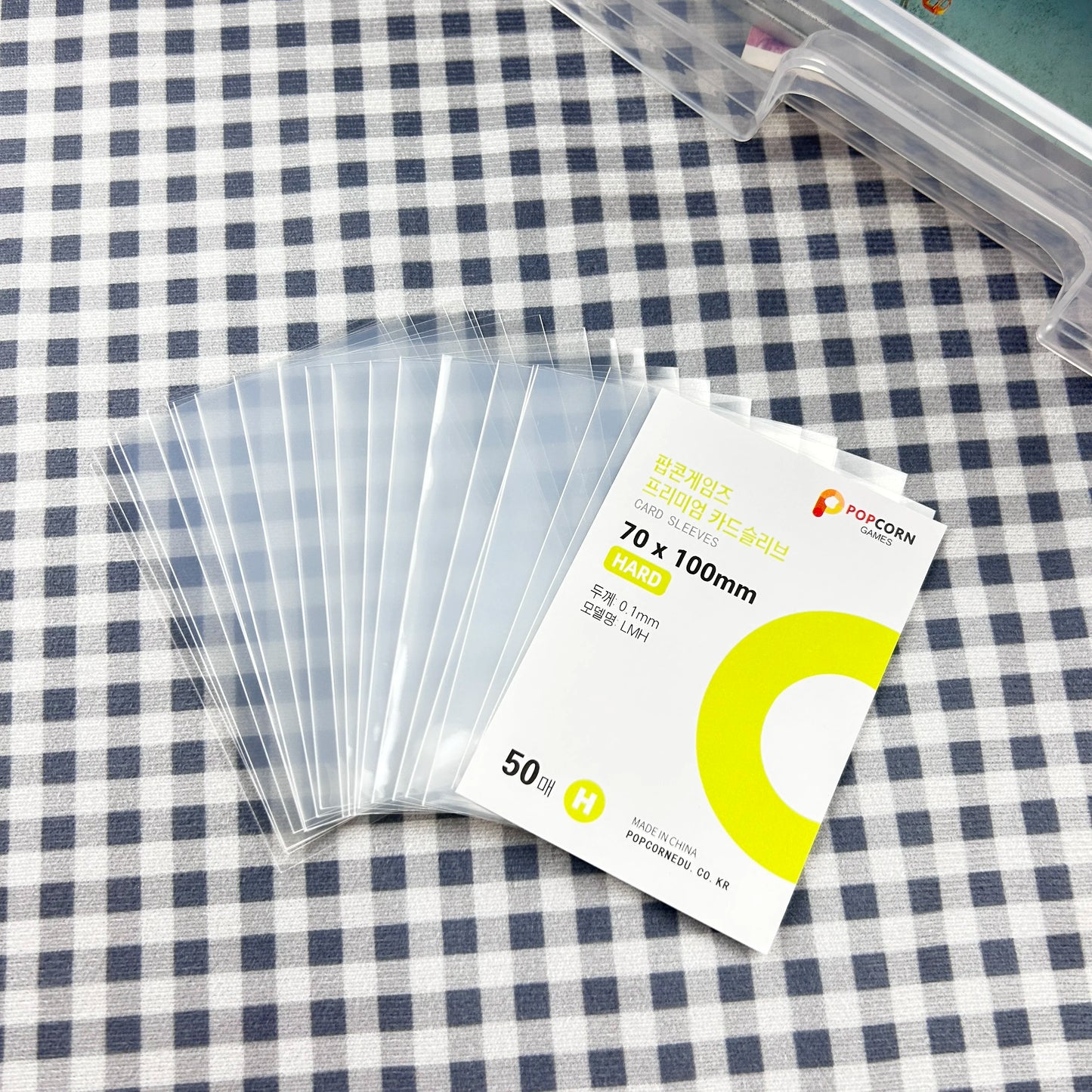 50Pcs Korea Card Sleeves HD Clear Kpop Idol Card Protective Sleeve PVC Free
