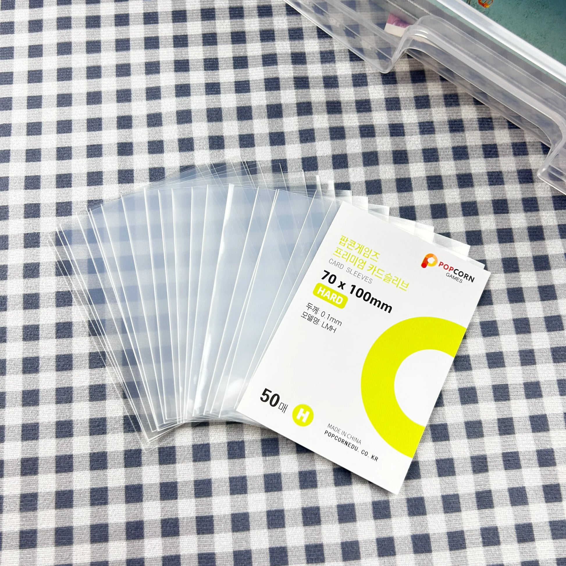 50Pcs Korea Card Sleeves HD Clear Kpop Idol Card Protective Sleeve PVC Free