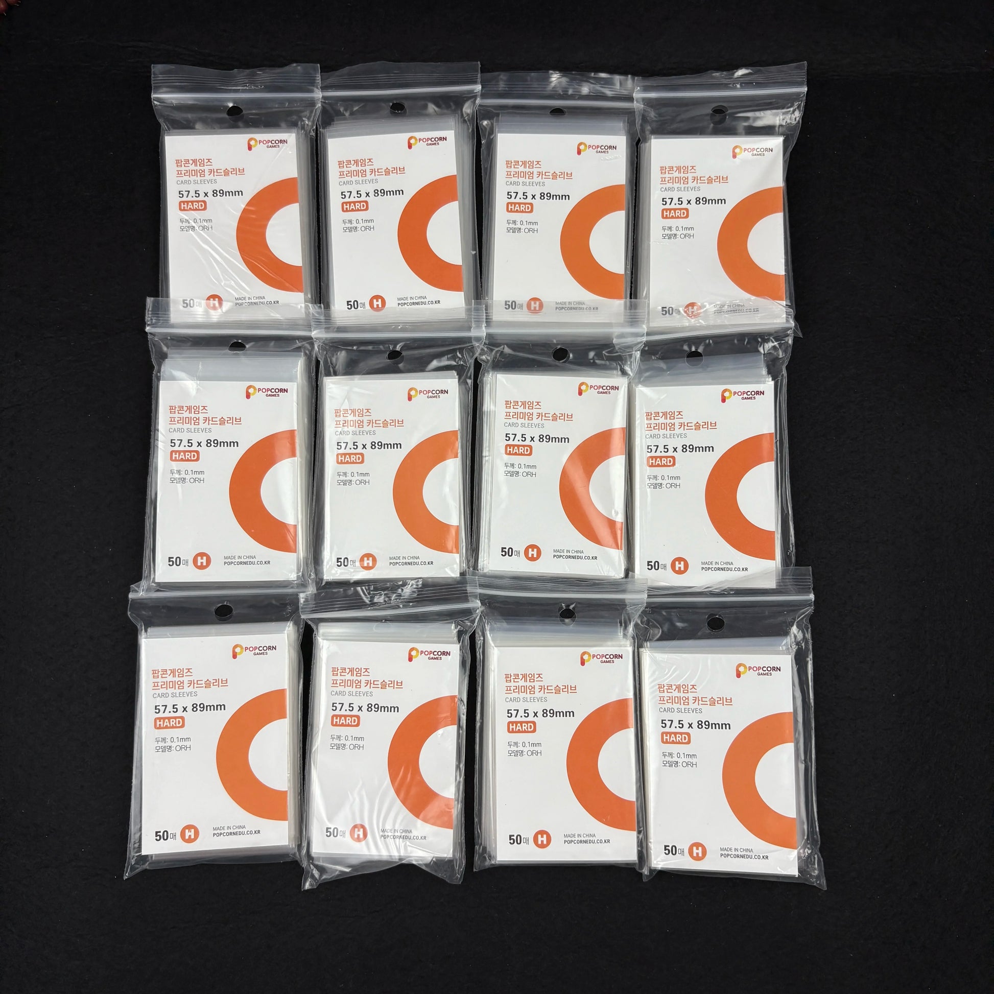 50Pcs Korea Card Sleeves HD Clear Kpop Idol Card Protective Sleeve PVC Free