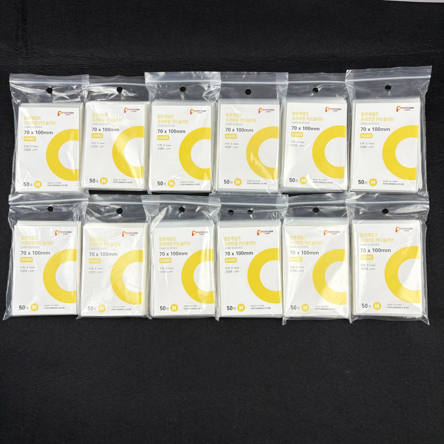 50Pcs Korea Card Sleeves HD Clear Kpop Idol Card Protective Sleeve PVC Free