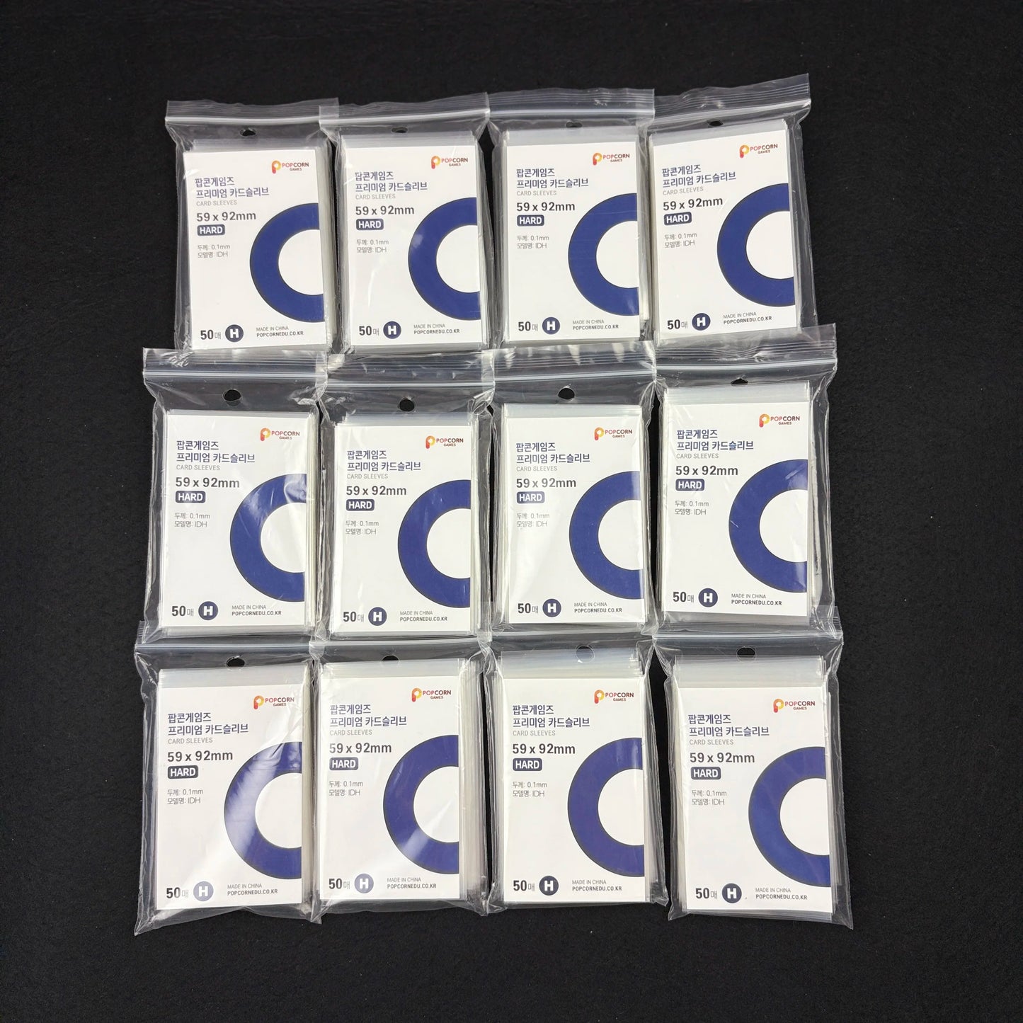 50Pcs Korea Card Sleeves HD Clear Kpop Idol Card Protective Sleeve PVC Free