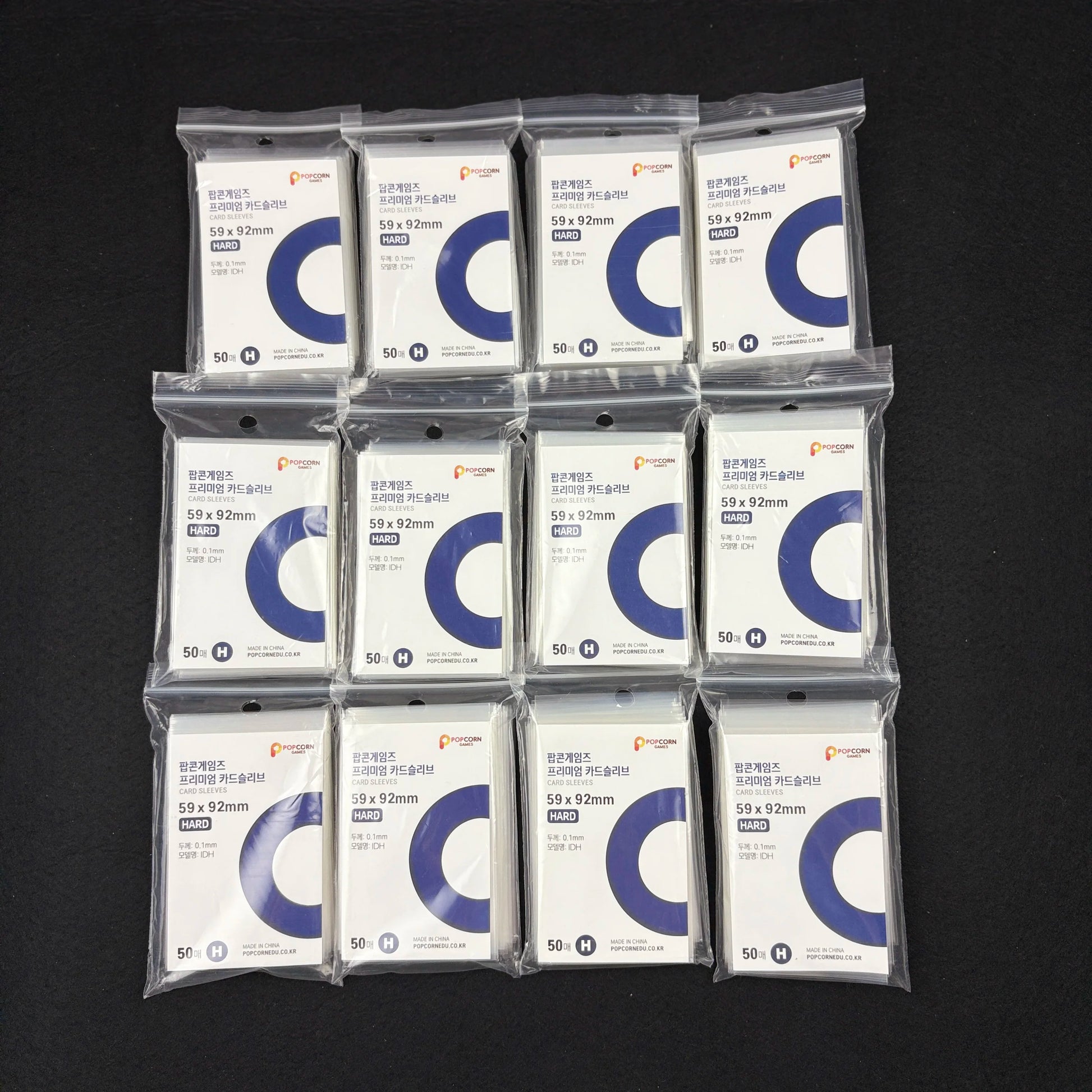 50Pcs Korea Card Sleeves HD Clear Kpop Idol Card Protective Sleeve PVC Free