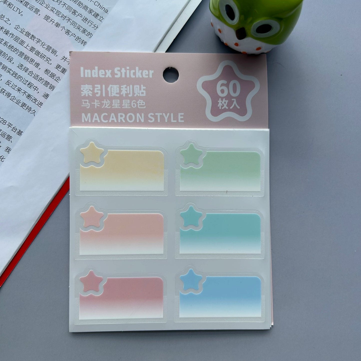 1 Packs Transparent Note Book Tabs Index Creative Memo Pads Sticky Schooloffice Stationery Self-Adhesive Stickers