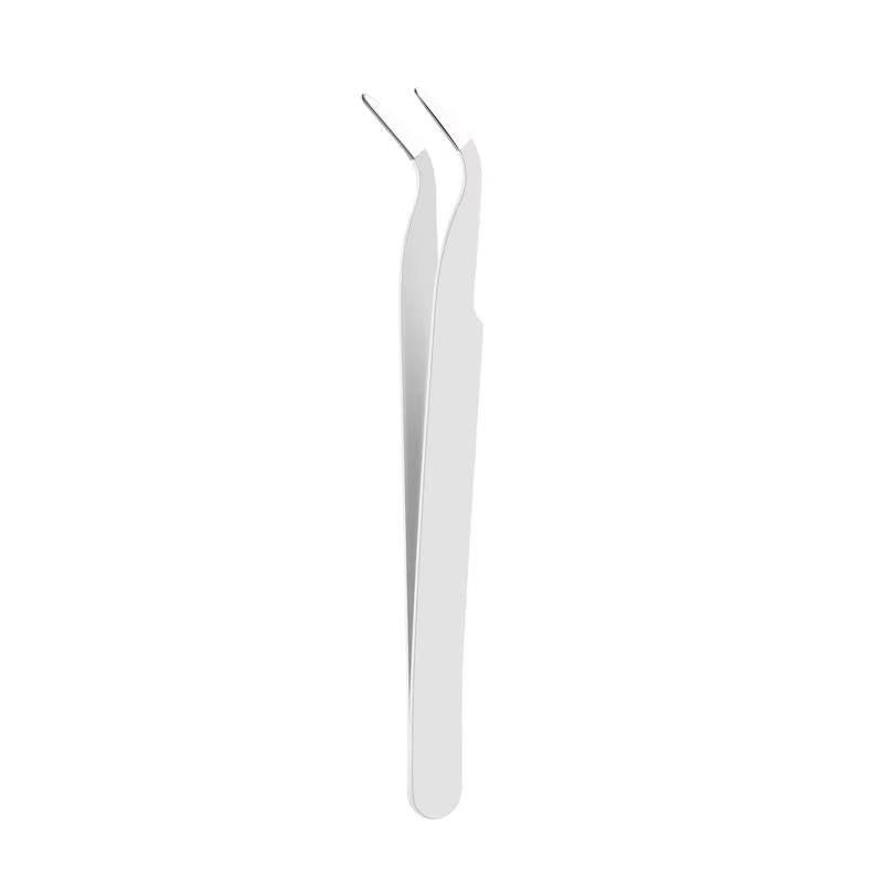 Stainless Steel Tweezers Scrapbook Sticker Tape Picking Straight Head Elbow Tweezers DIY Junk Journal Album Crafts Supplies
