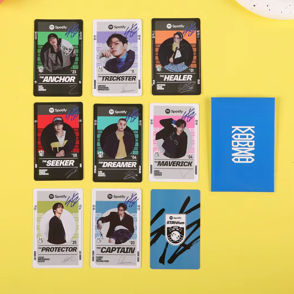 KPOP Idol LOMO Freebies! StrayKids KARMA Lomo Cards Photobook Collection Card Poster Postcard Photos Gift