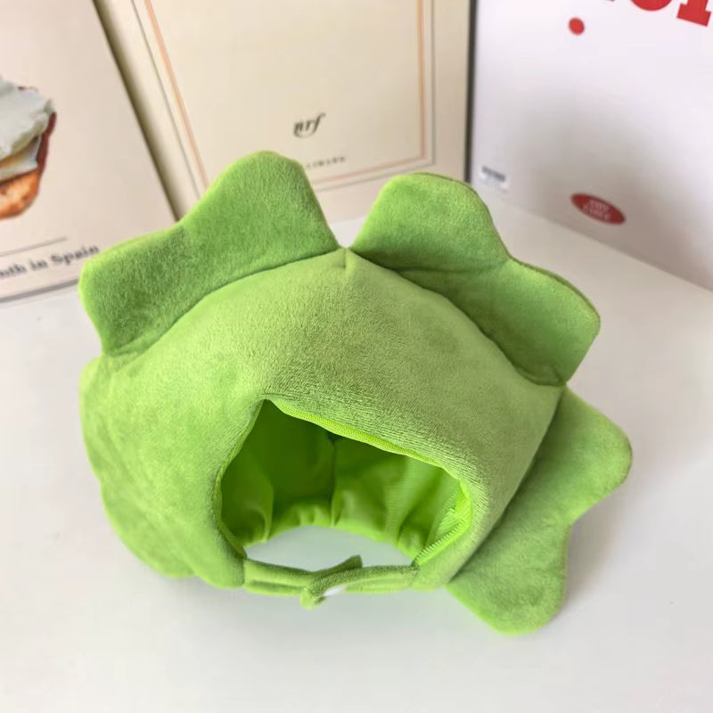 For 20Cm Cotton Idol Doll Hat Capybara/Pig/Frog/Duck Hat Cute Doll Accessories Foxes/Bee Headband Kids Girls Birthday Gifts